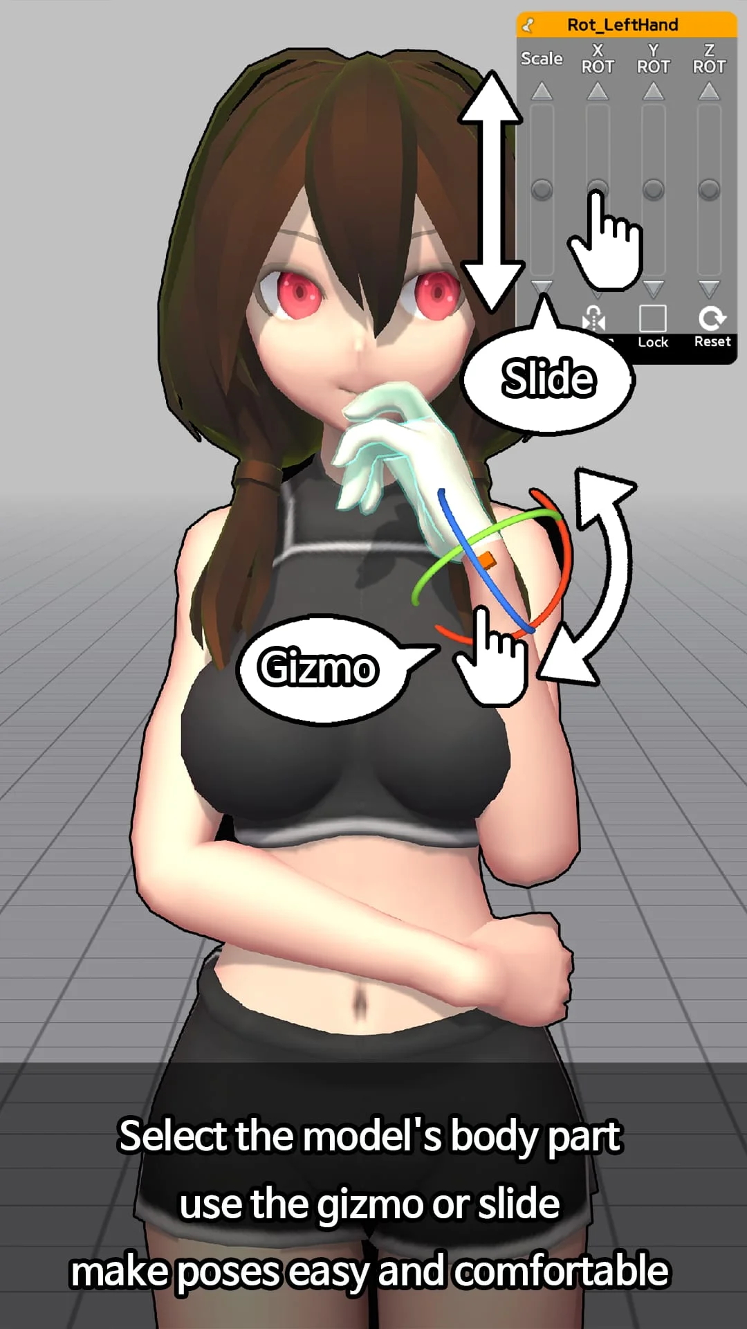 Easy Pose - 3D pose making app Screenshot 1