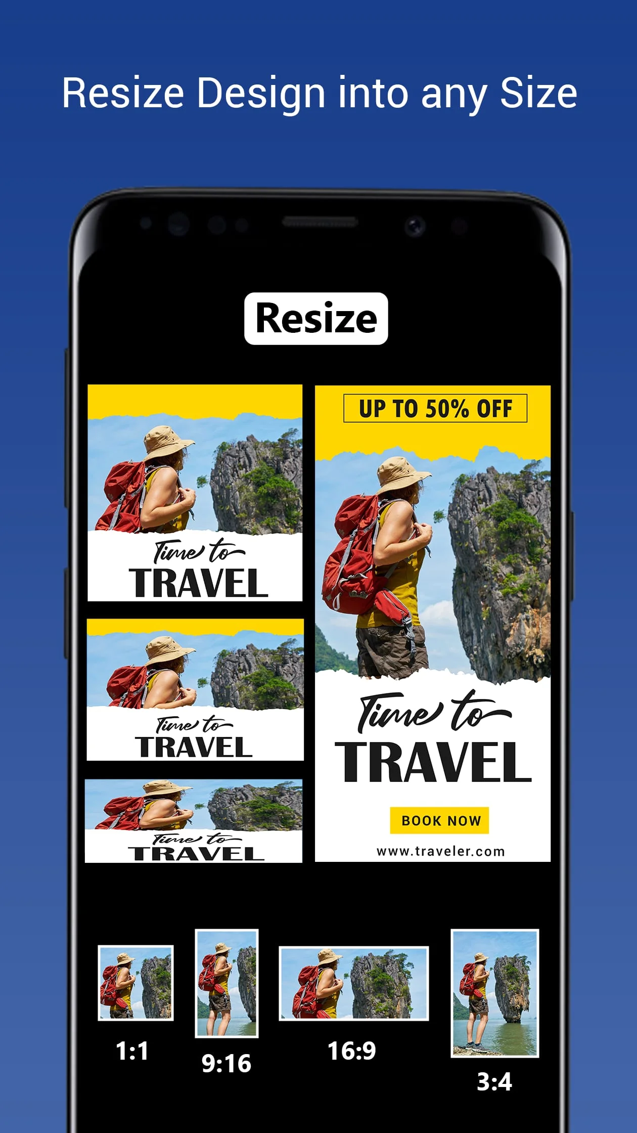 Poster Maker & flyer maker app Screenshot 4