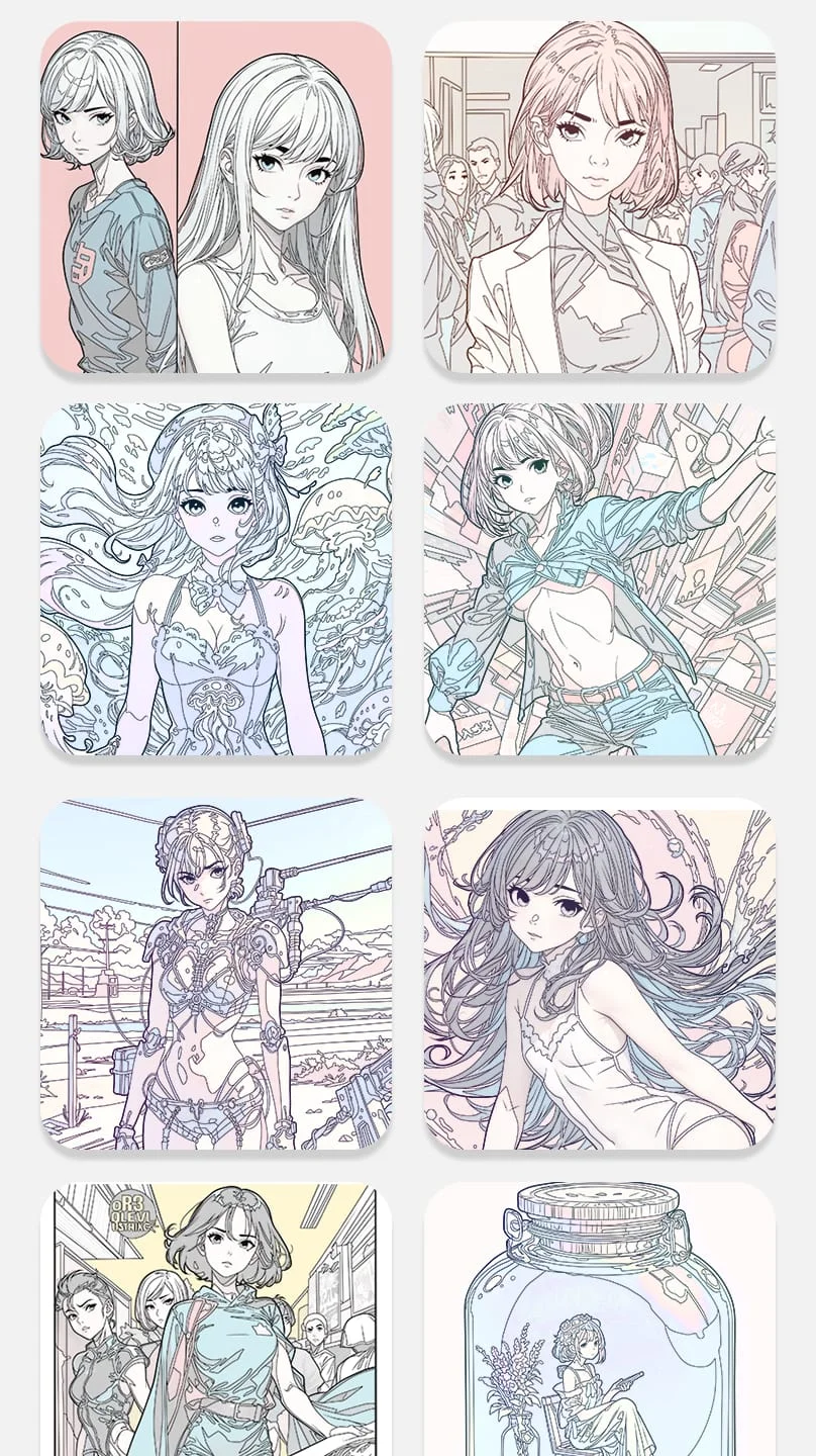 Anime Color Lite Screenshot 2