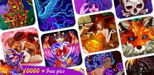 Coloring Book -Paint by Number Screenshot 1