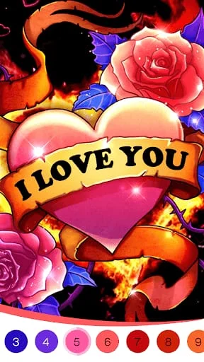 Coloring Book -Paint by Number Screenshot 2