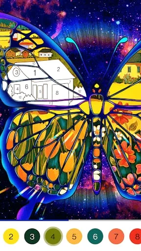 Coloring Book -Paint by Number Screenshot 4