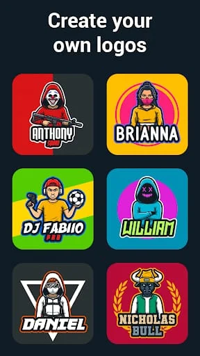 Maskot - Gaming Logo Maker Screenshot 1