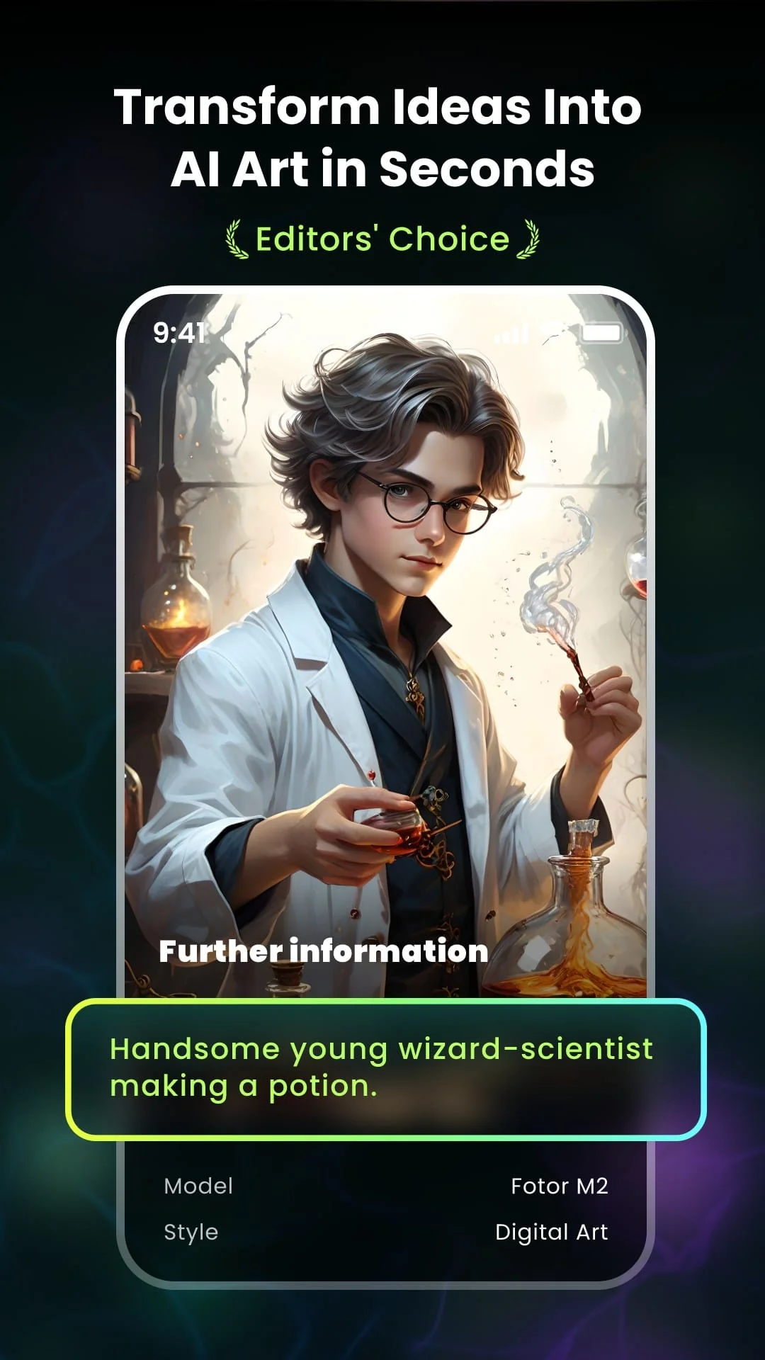 AI Art Image Generator – GoArt Screenshot 1