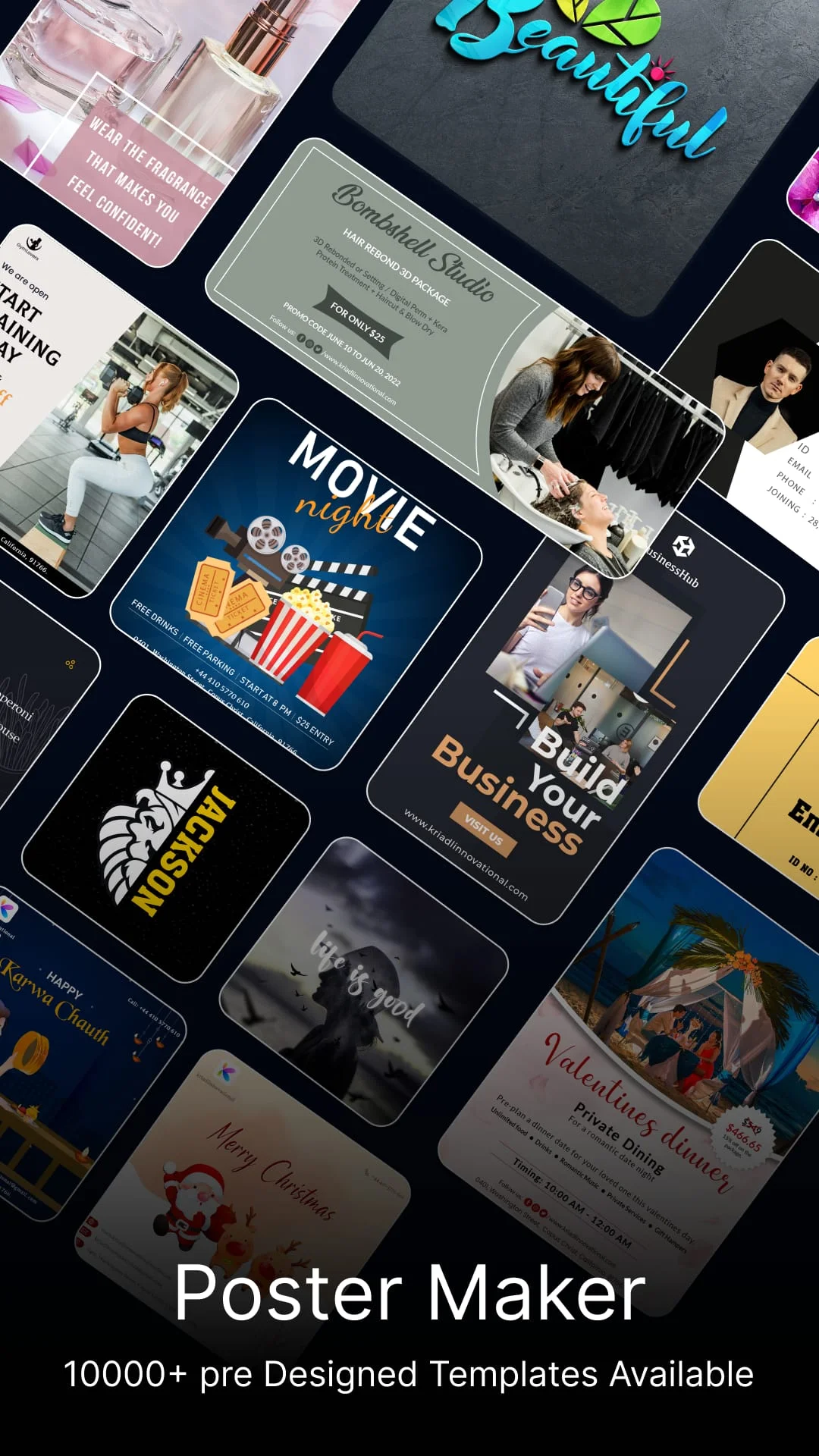 Flyer, Poster & Graphic Design Screenshot 1