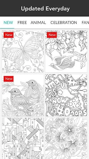 Colorfit: Drawing & Coloring Screenshot 2