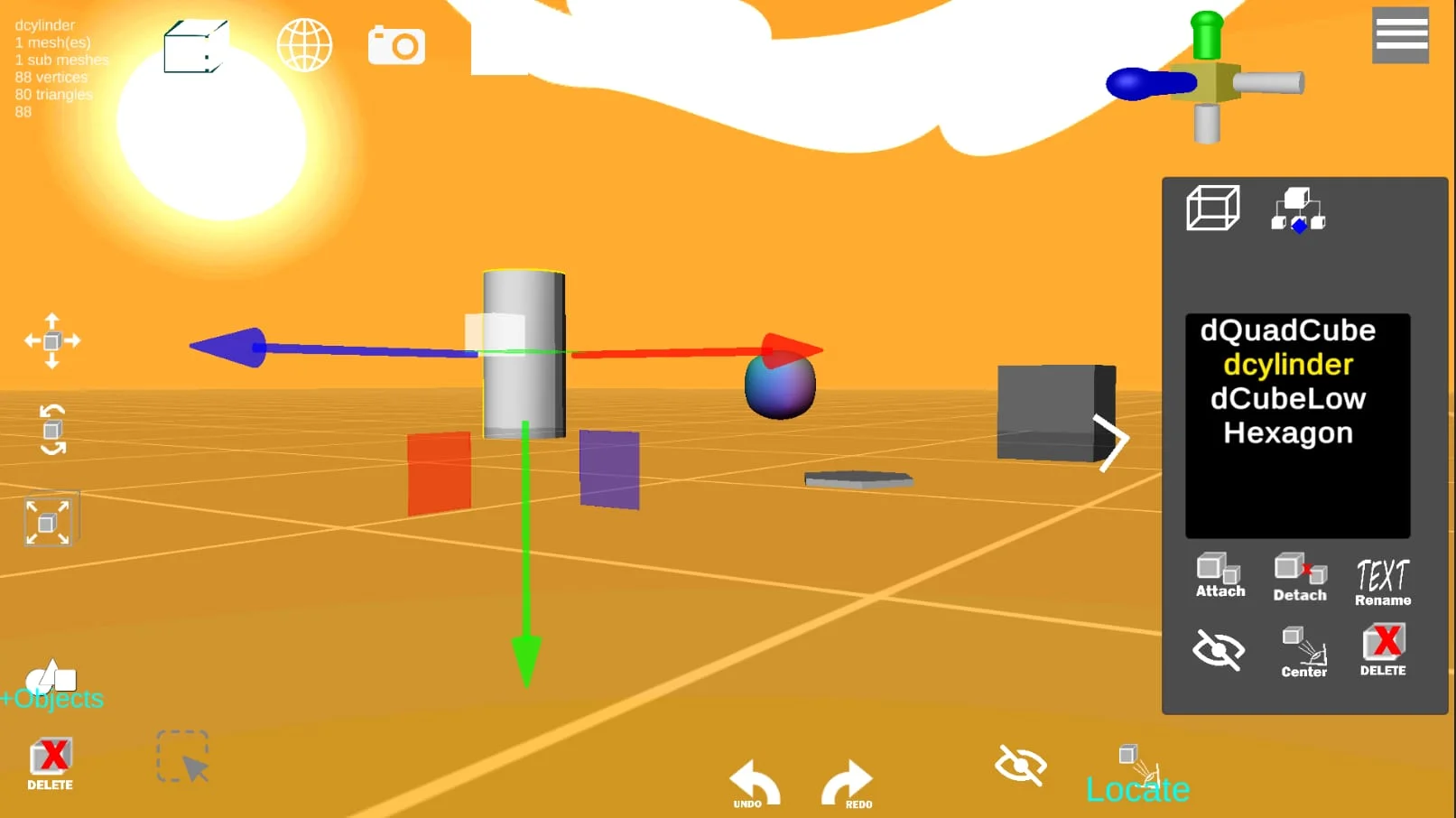d3D Sculptor - 3D modeling Screenshot 3