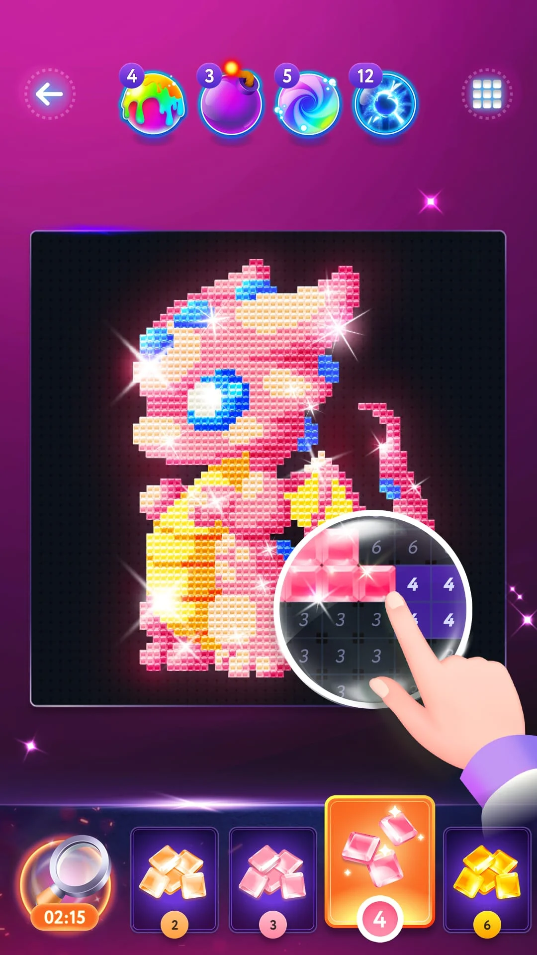 Magic Diamond Painting－Art App Screenshot 2