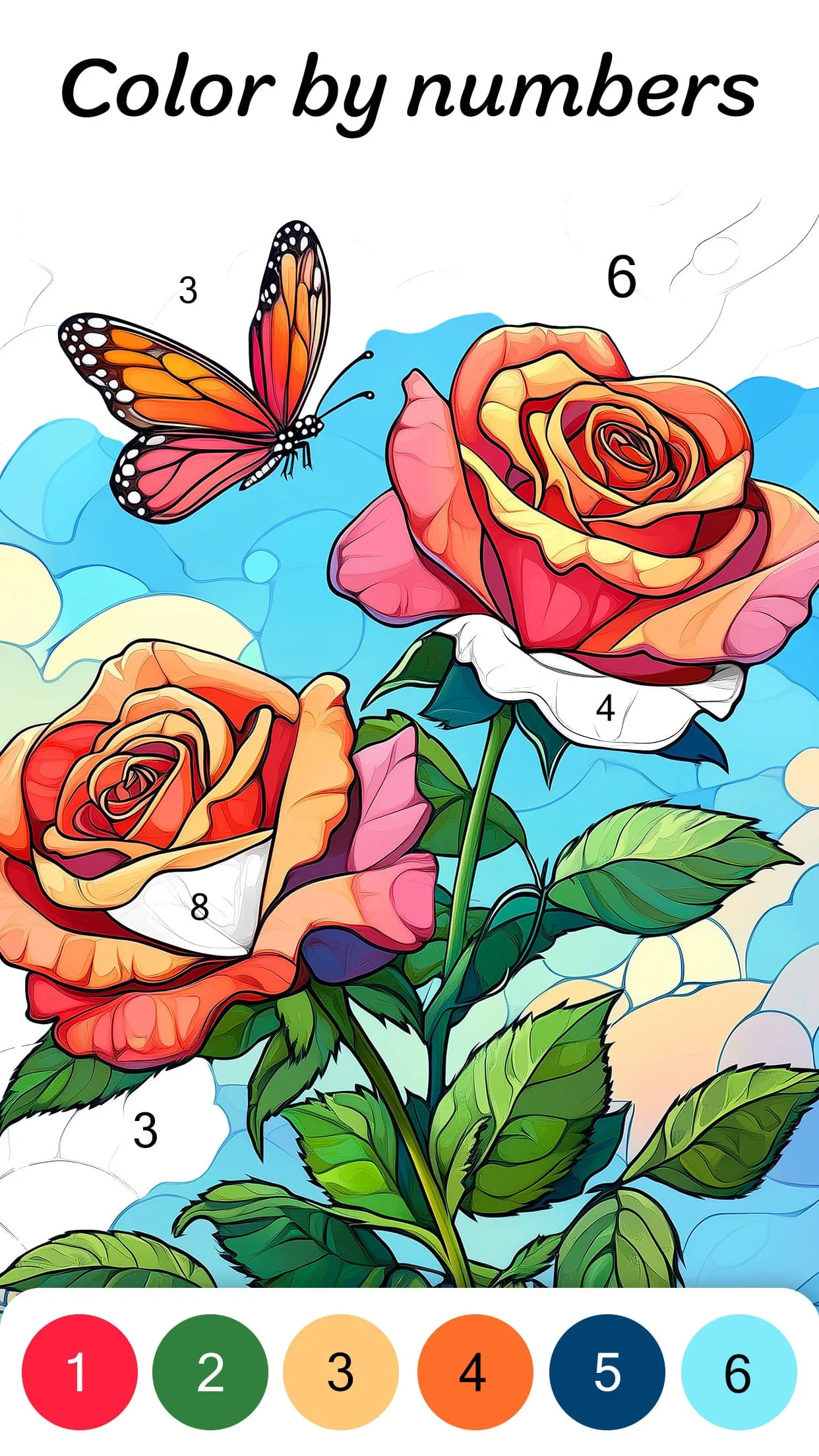 Color by Number for Adults Screenshot 1