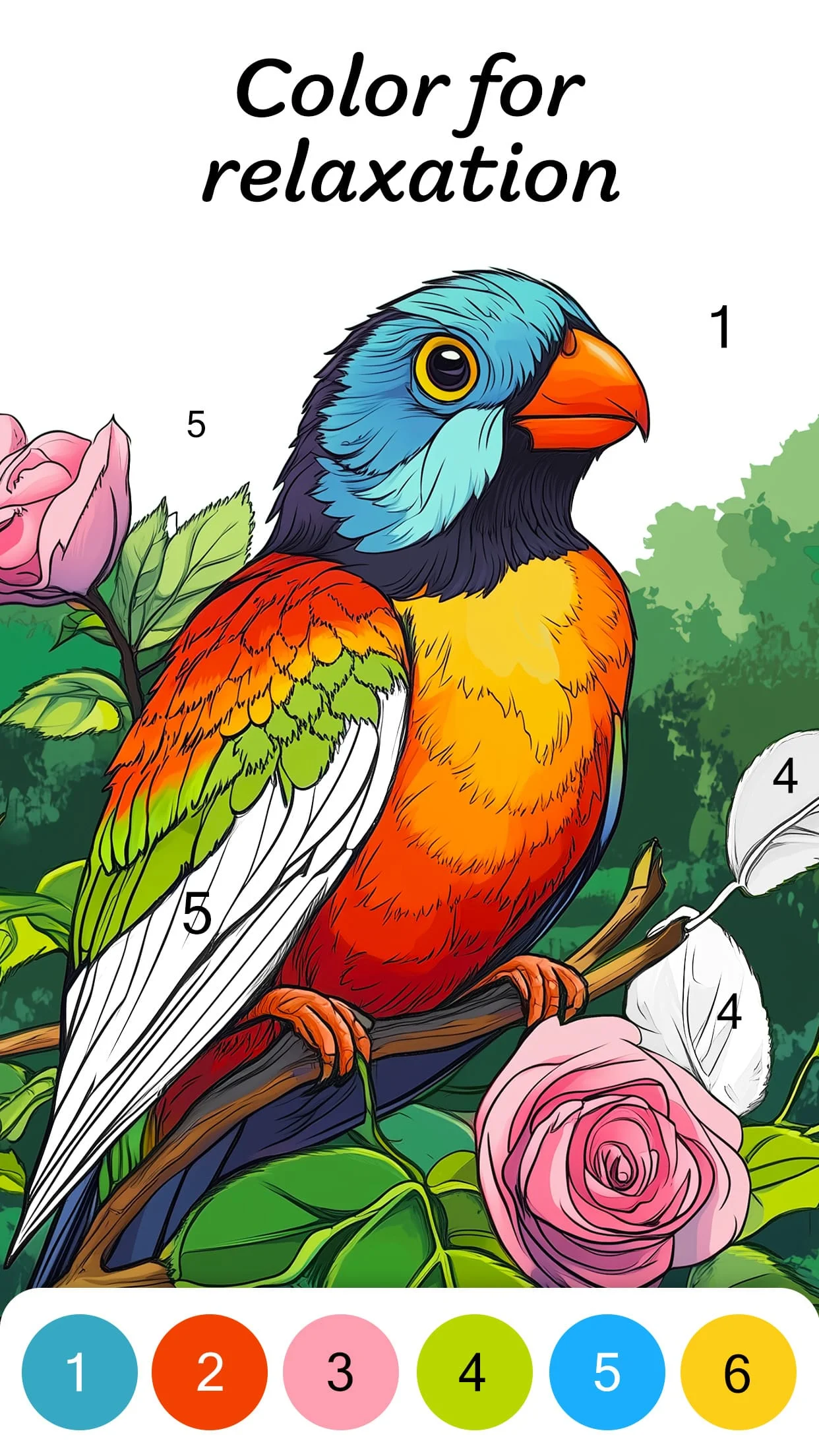 Color by Number for Adults Screenshot 3