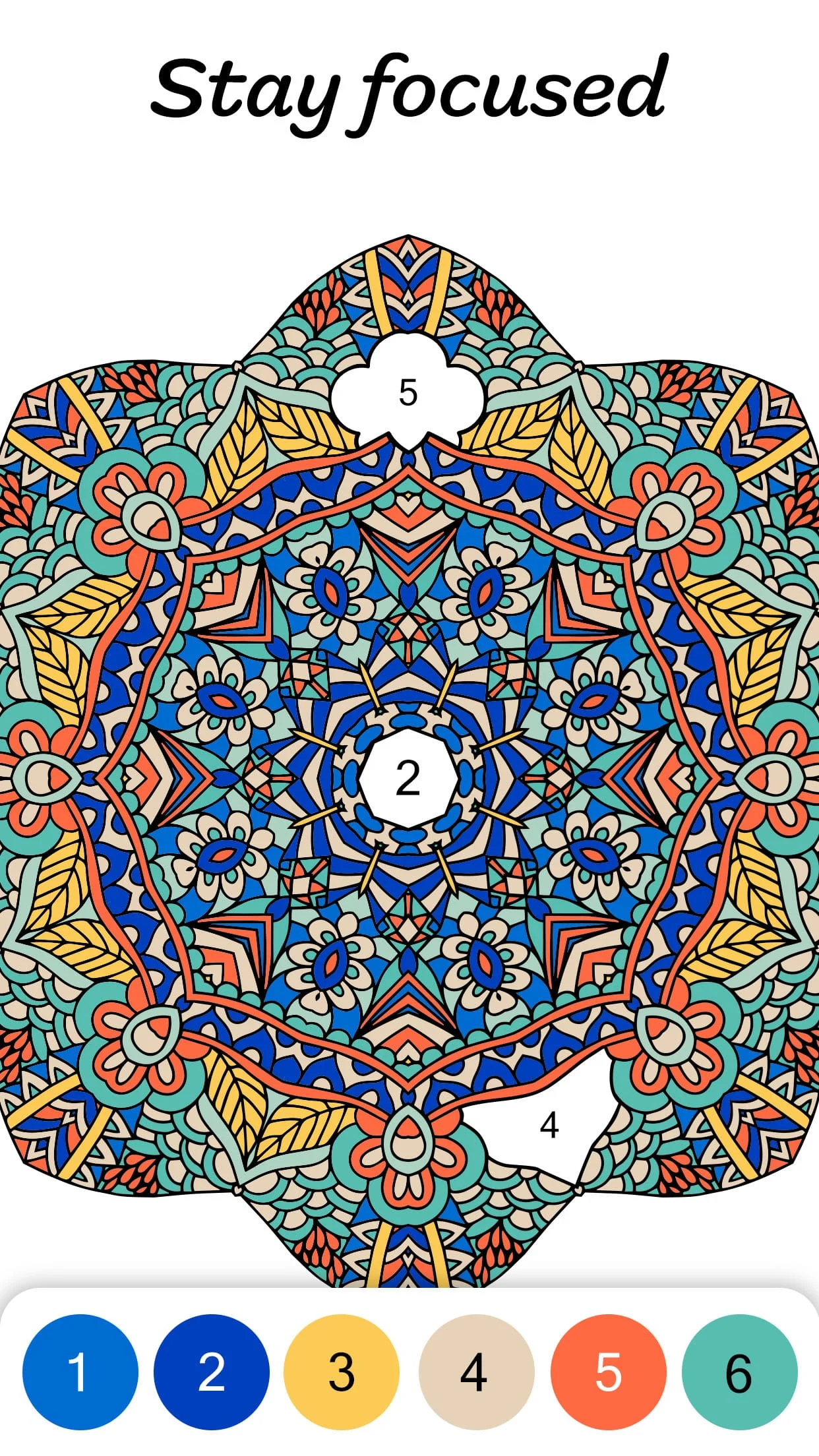 Color by Number for Adults Screenshot 4