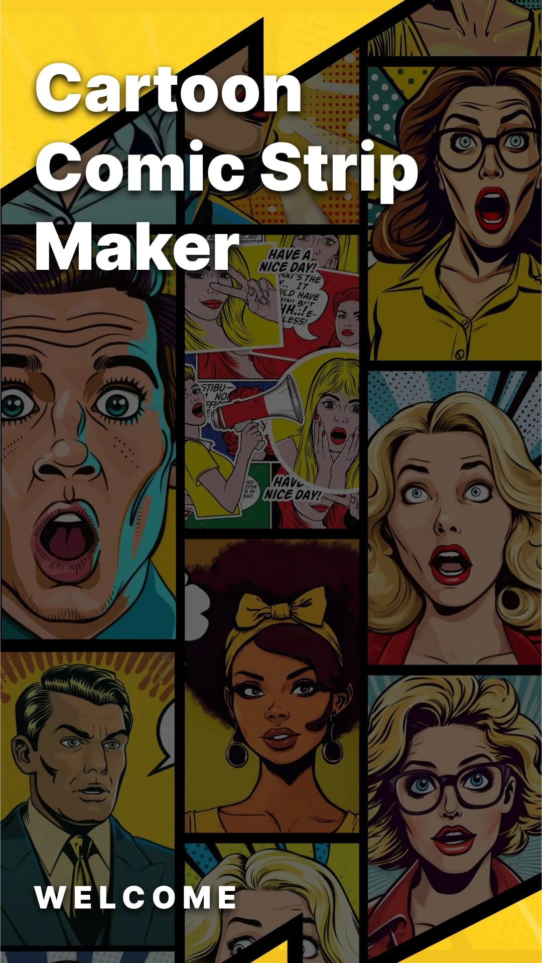 Cartoon Comic Strip Maker Screenshot 1