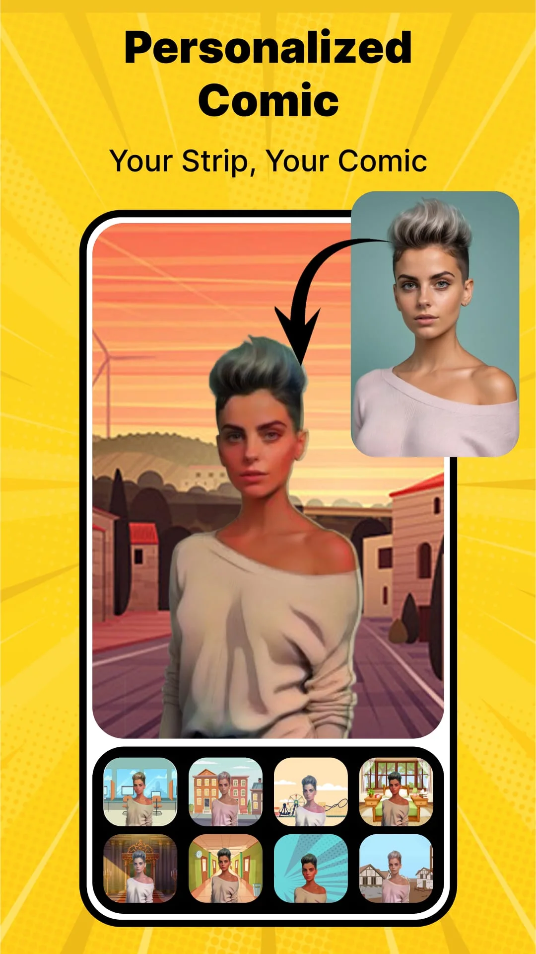 Cartoon Comic Strip Maker Screenshot 2