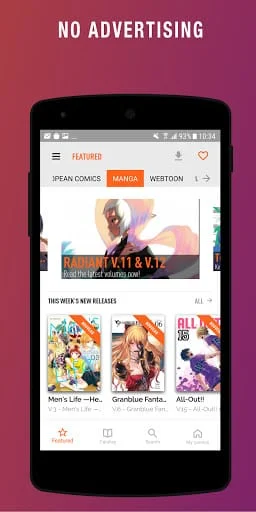 izneo: Read Manga and Comics Screenshot 2