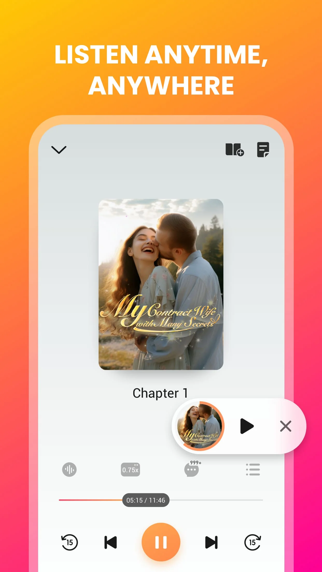 Webfic - Fantastic Reading Screenshot 3