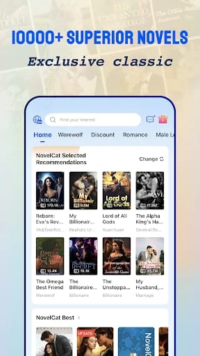 NovelCat - Reading & Writing Screenshot 3