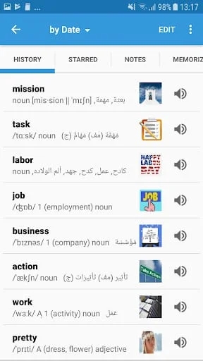 Arabic Dictionary & Translator Screenshot 3