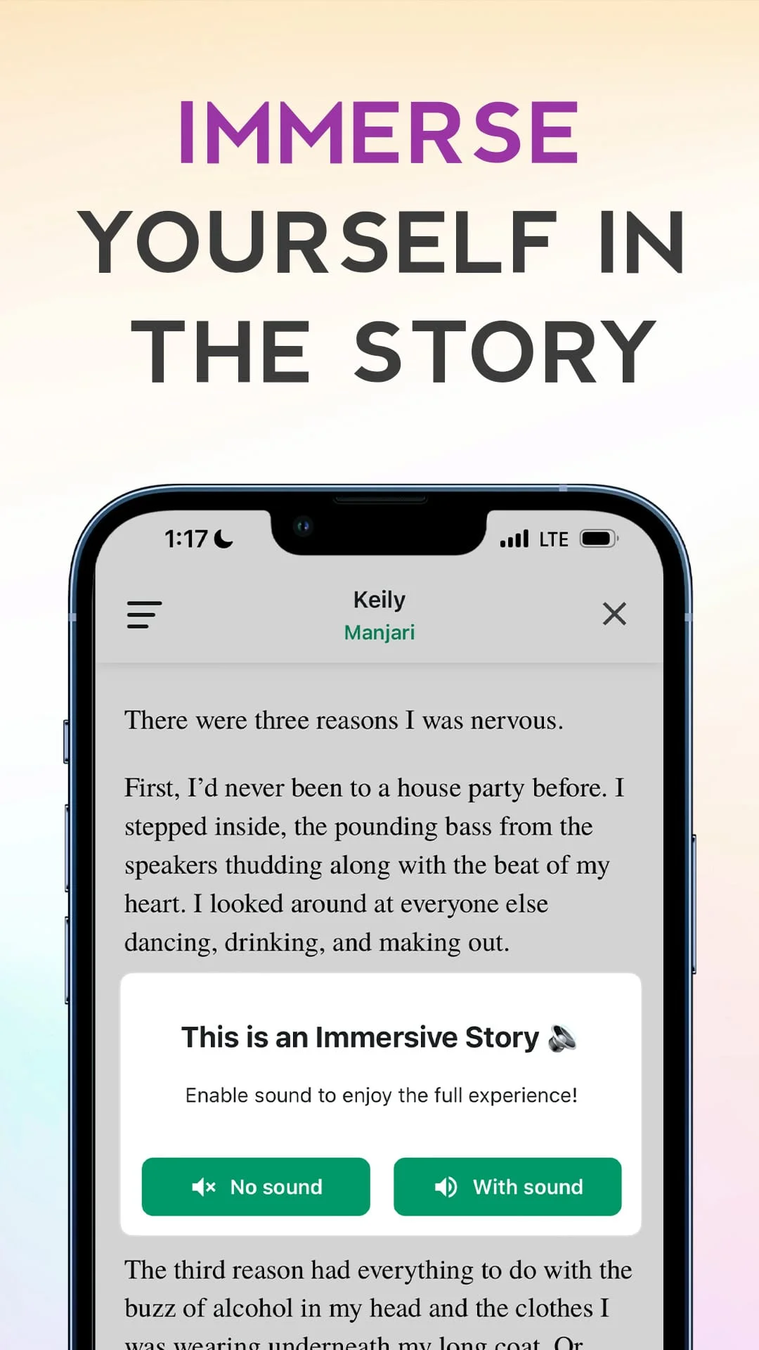 GALATEA: Novels & Audiobooks Screenshot 3