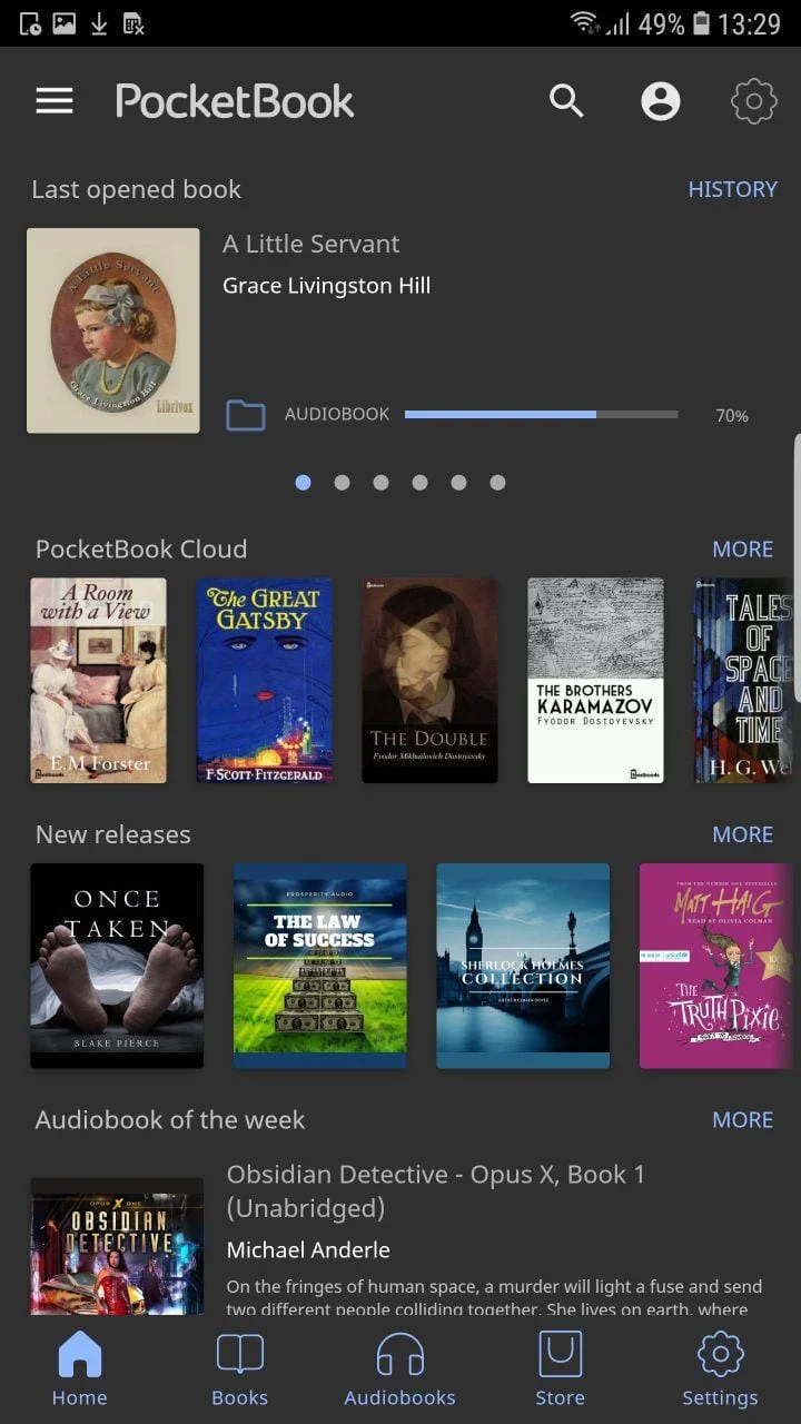 PocketBook reader - any books Screenshot 2