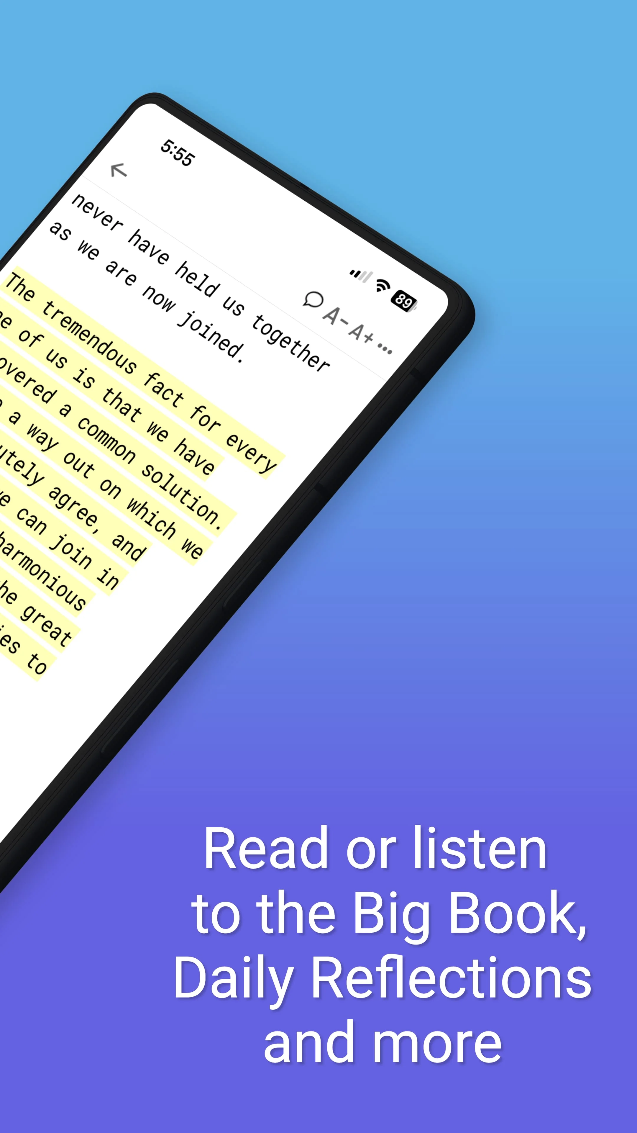 AA Big Book Screenshot 2