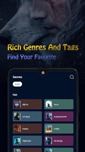 NovelWolf-Werewolf Story Novel Screenshot 4