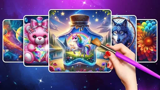 Tap Color Pro: Color By Number Screenshot 2