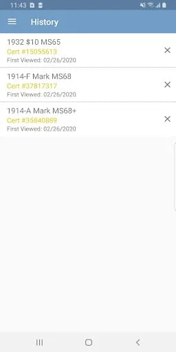 PCGS Cert Verification - Coin Screenshot 4