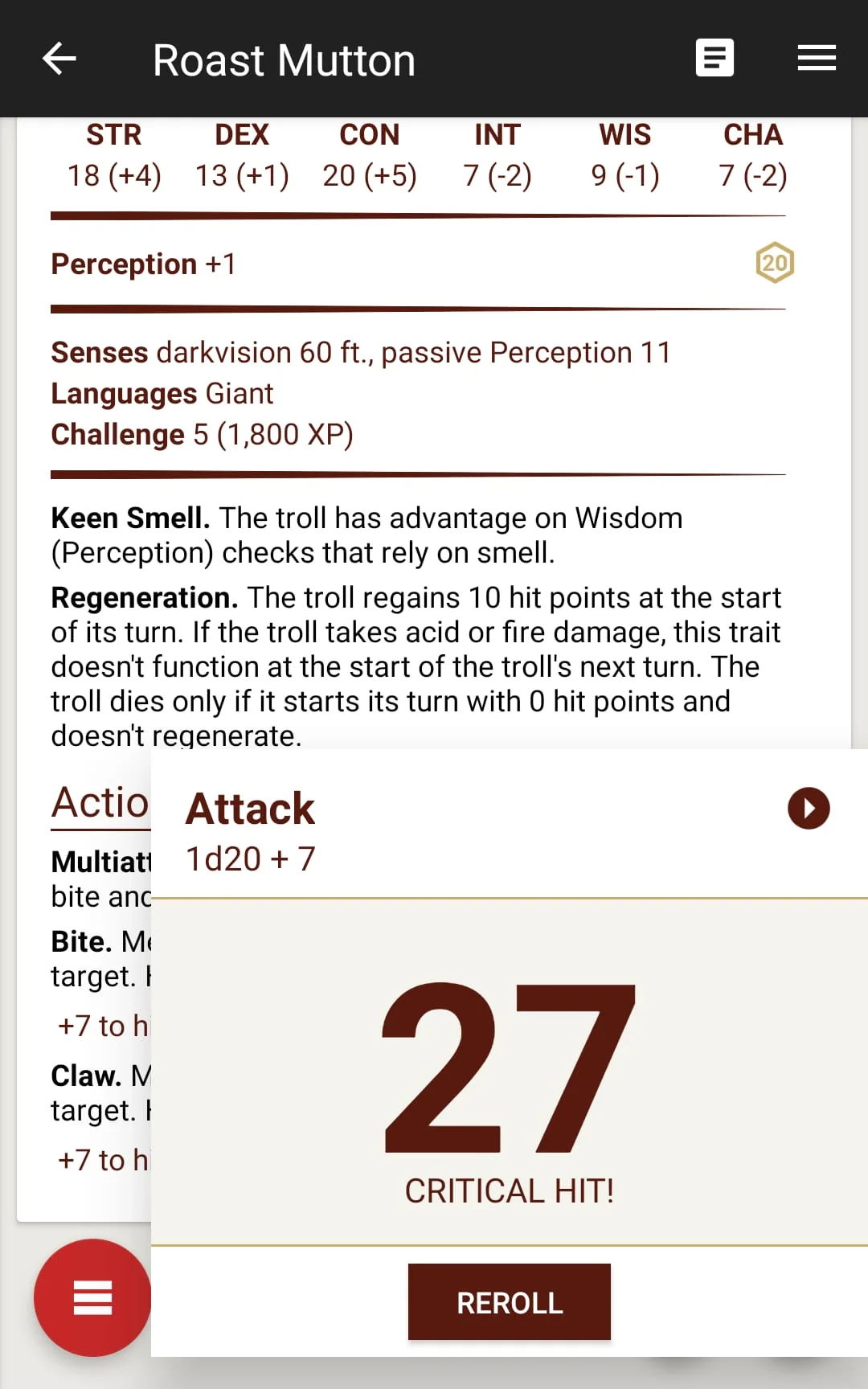 Game Master 5th Edition Screenshot 2