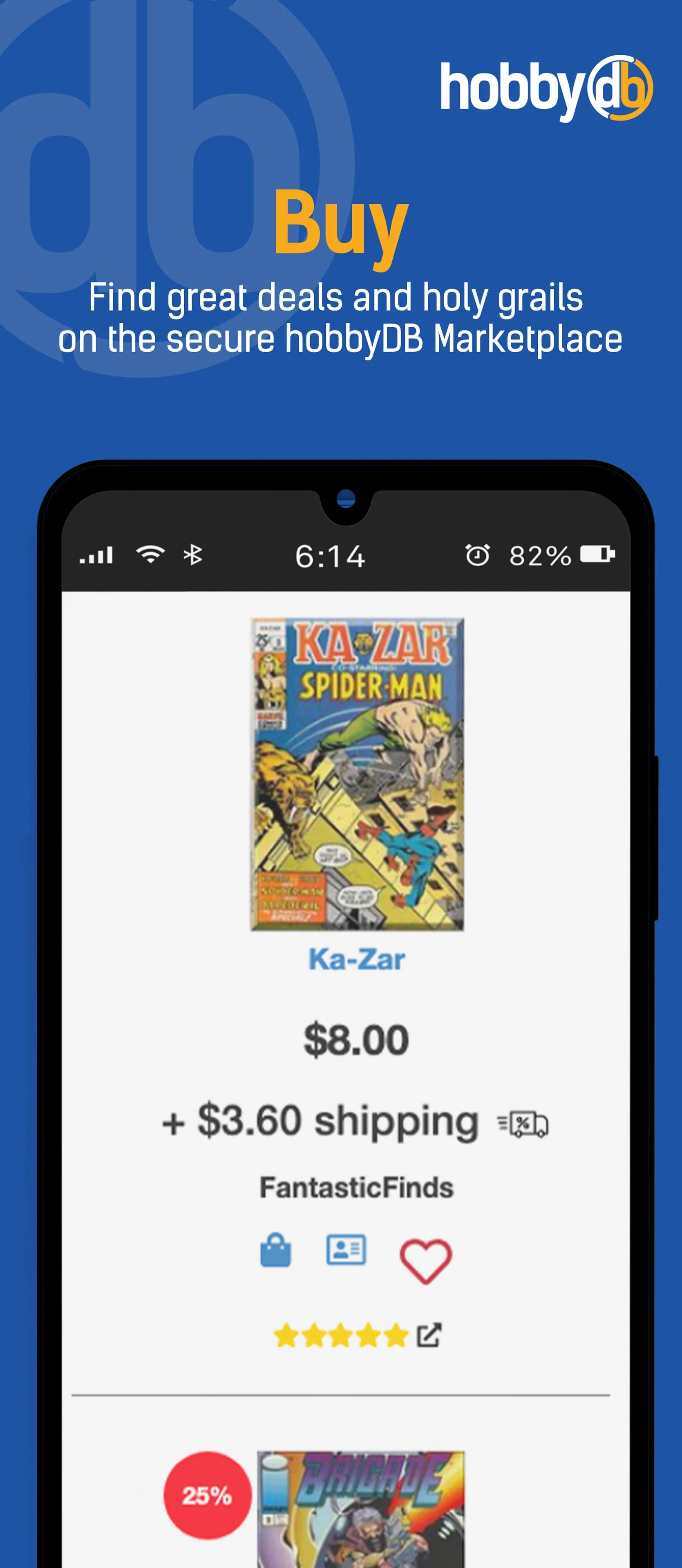 hobbyDB Vision Screenshot 4