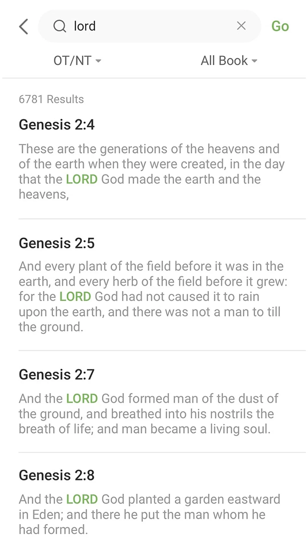 King James Bible - Verse+Audio Screenshot 2