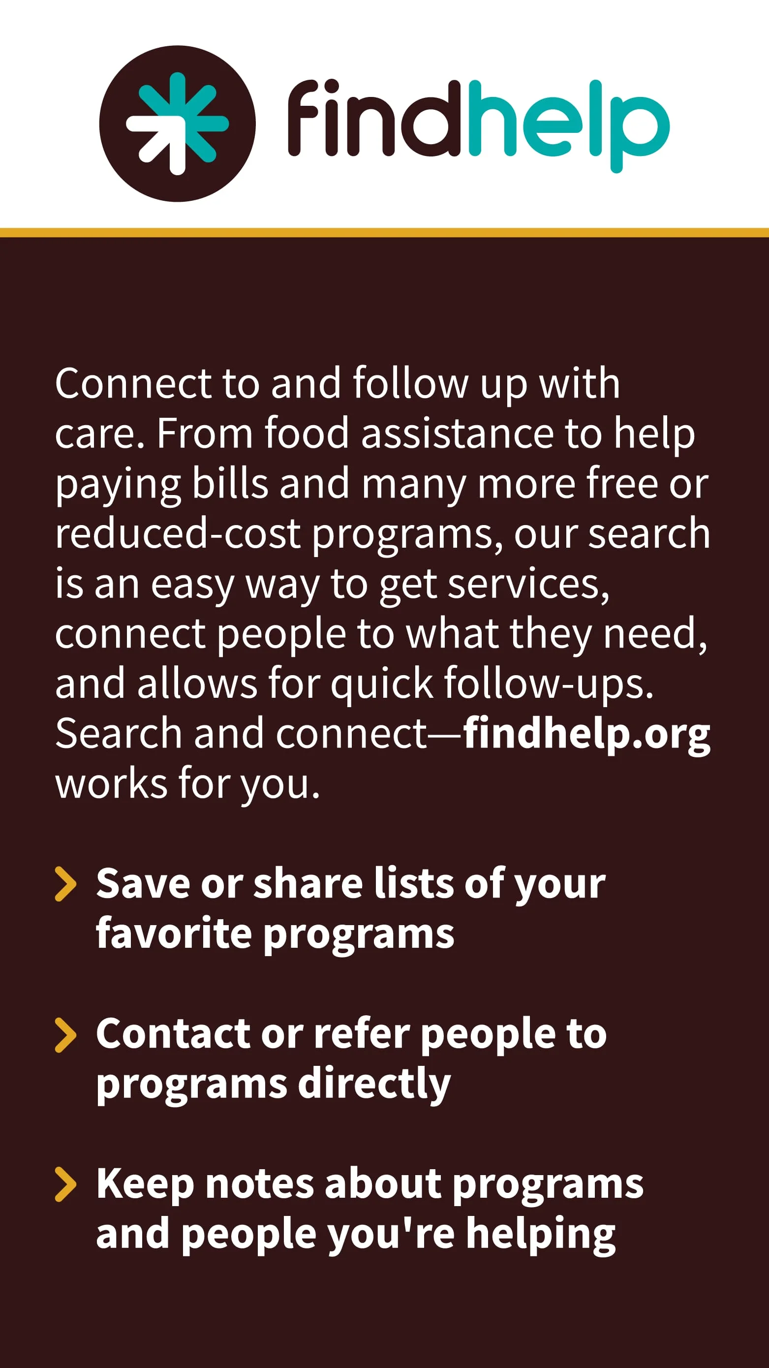 findhelp Screenshot 1