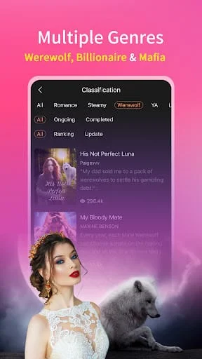 NovelLane - Alpha's Wife Hunt Screenshot 2