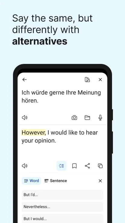 DeepL: translate & write Screenshot 4