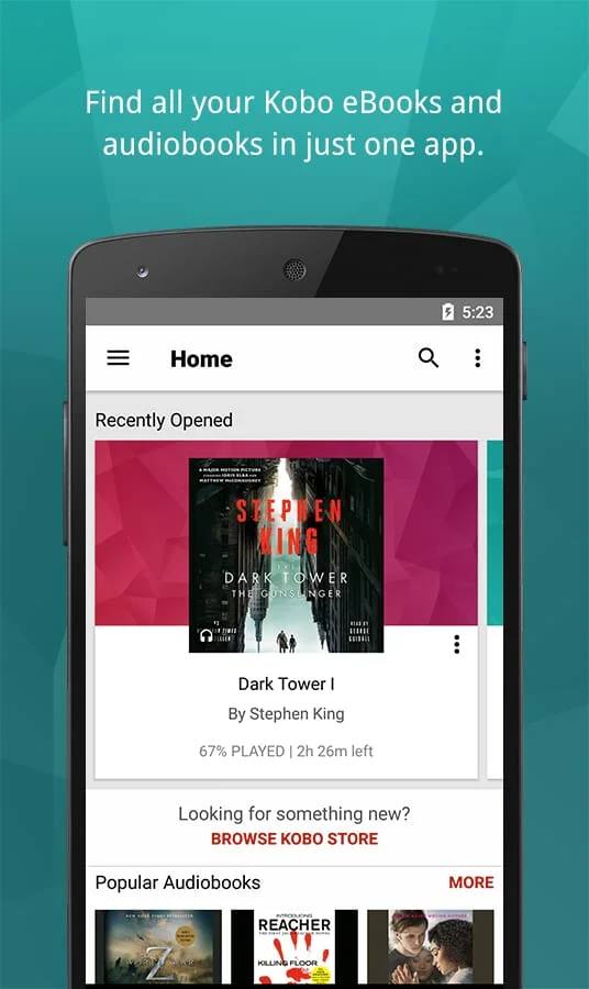 Kobo | eBooks & Audiobooks Screenshot 2