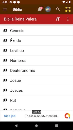 Biblia Reina Valera Español Screenshot 3