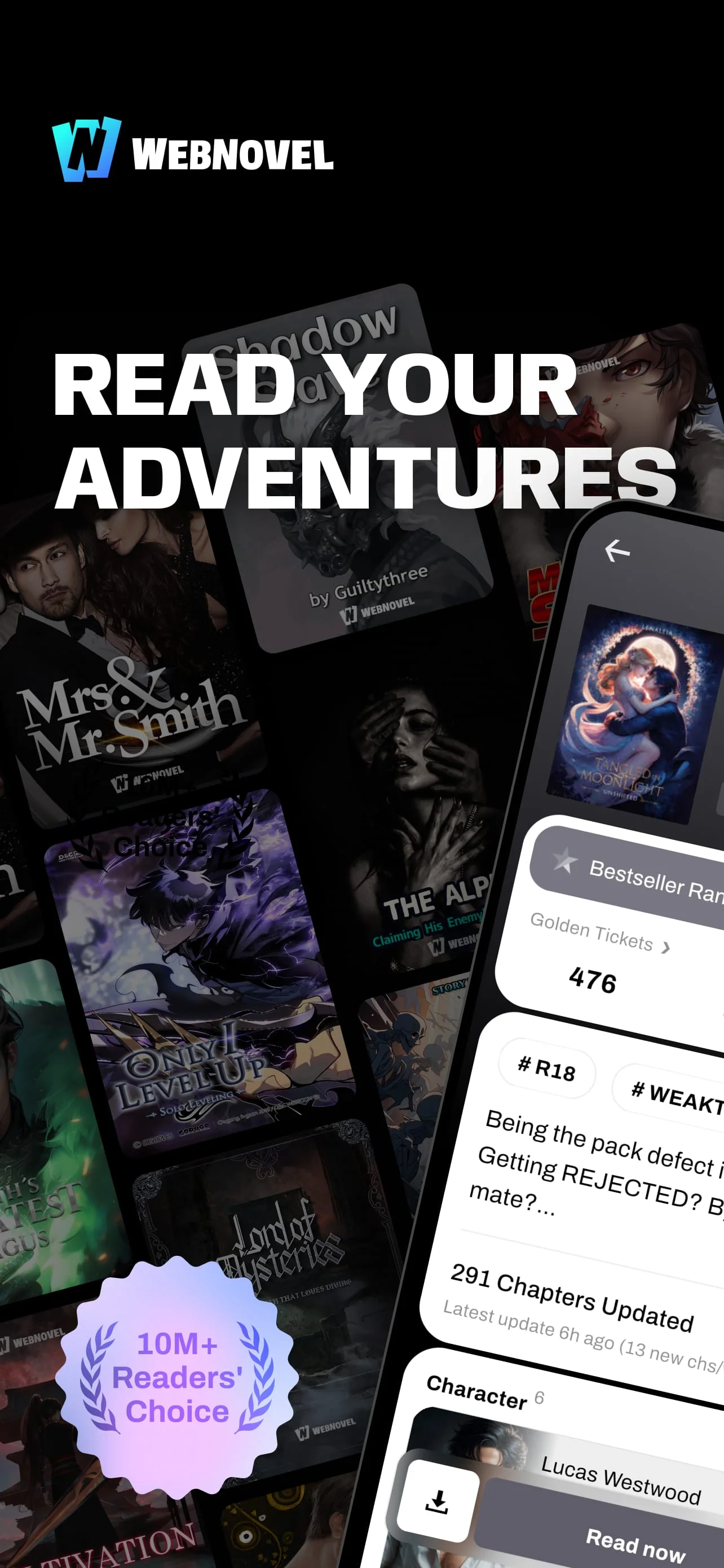 WebNovel Screenshot 1