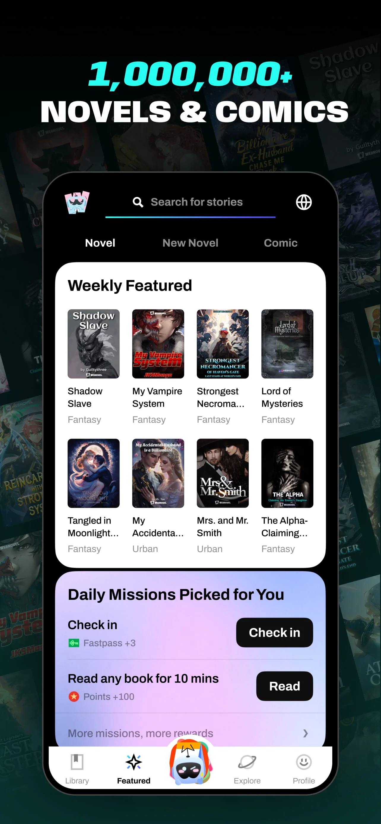 WebNovel Screenshot 3