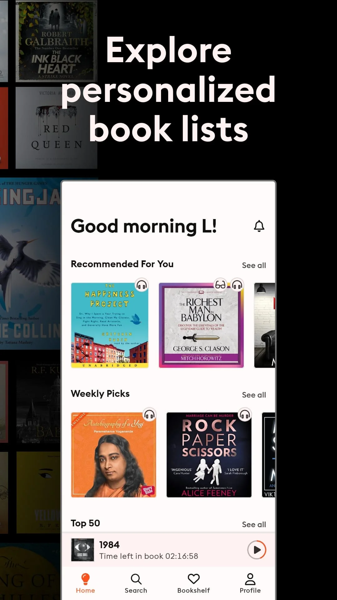Storytel - Audiobooks & Books Screenshot 3