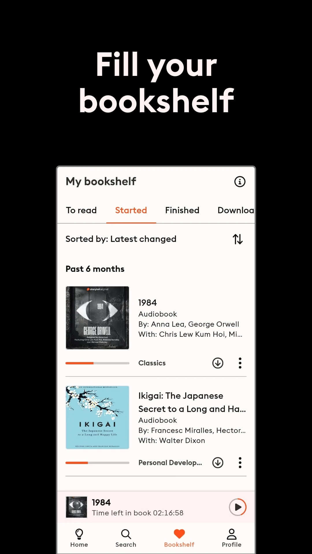 Storytel - Audiobooks & Books Screenshot 4