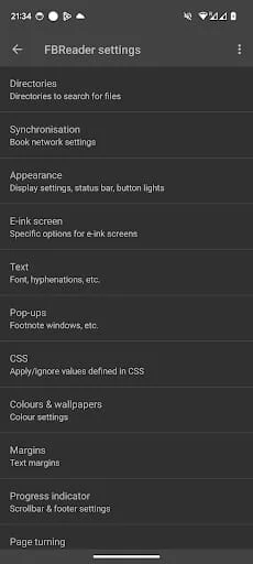 FBReader: Favorite Book Reader Screenshot 4