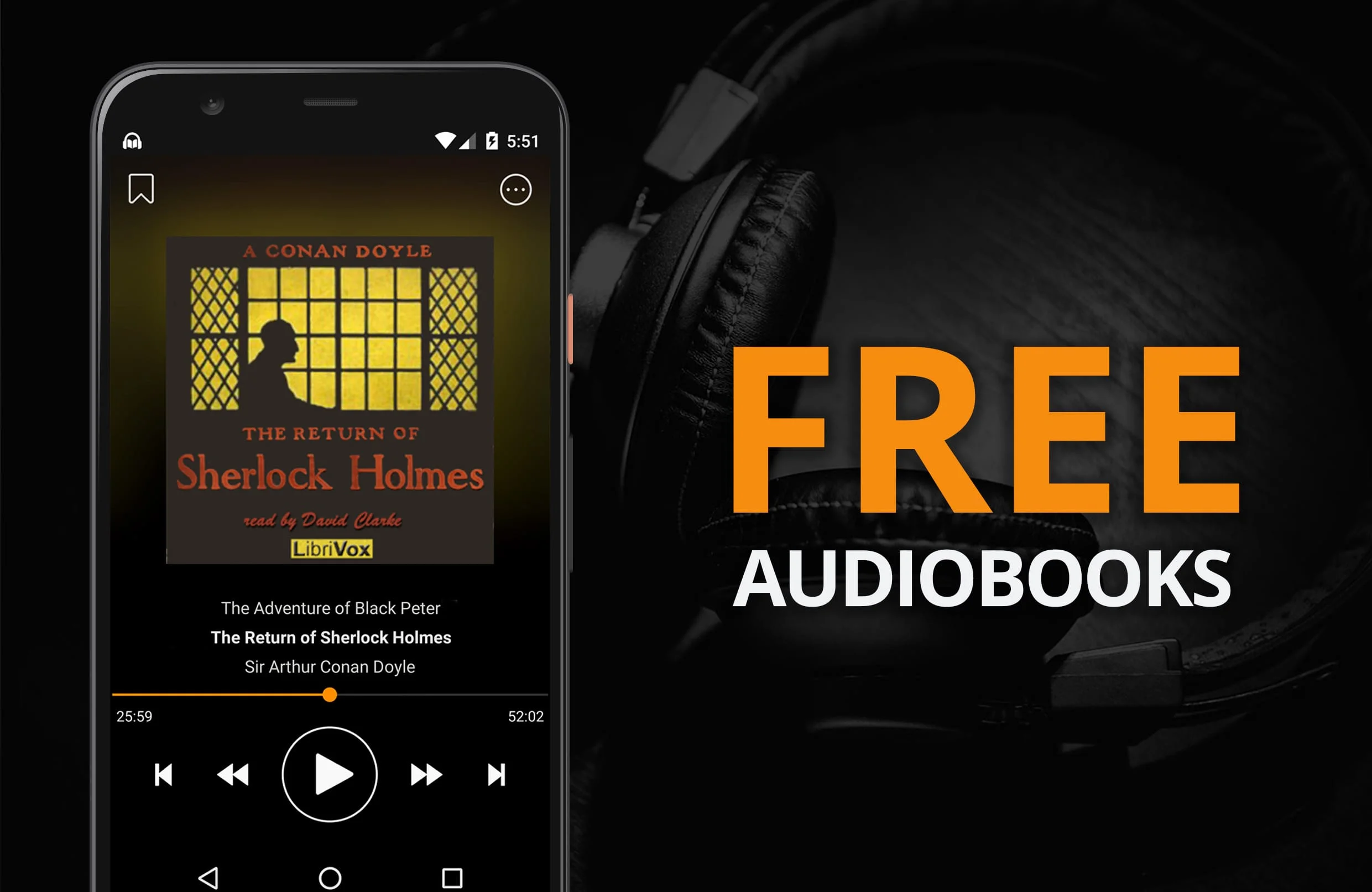 Freed Audiobooks Screenshot 1