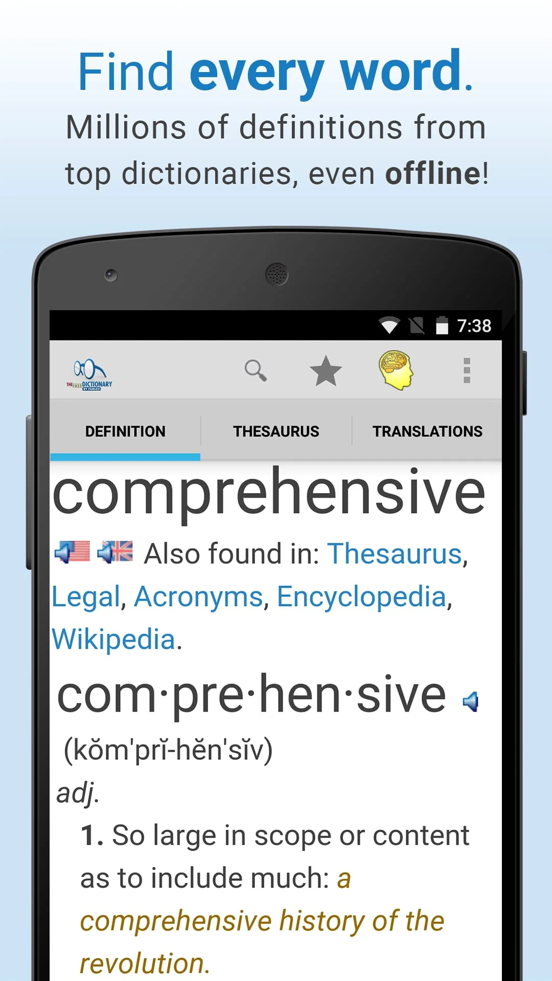 Dictionary Screenshot 1