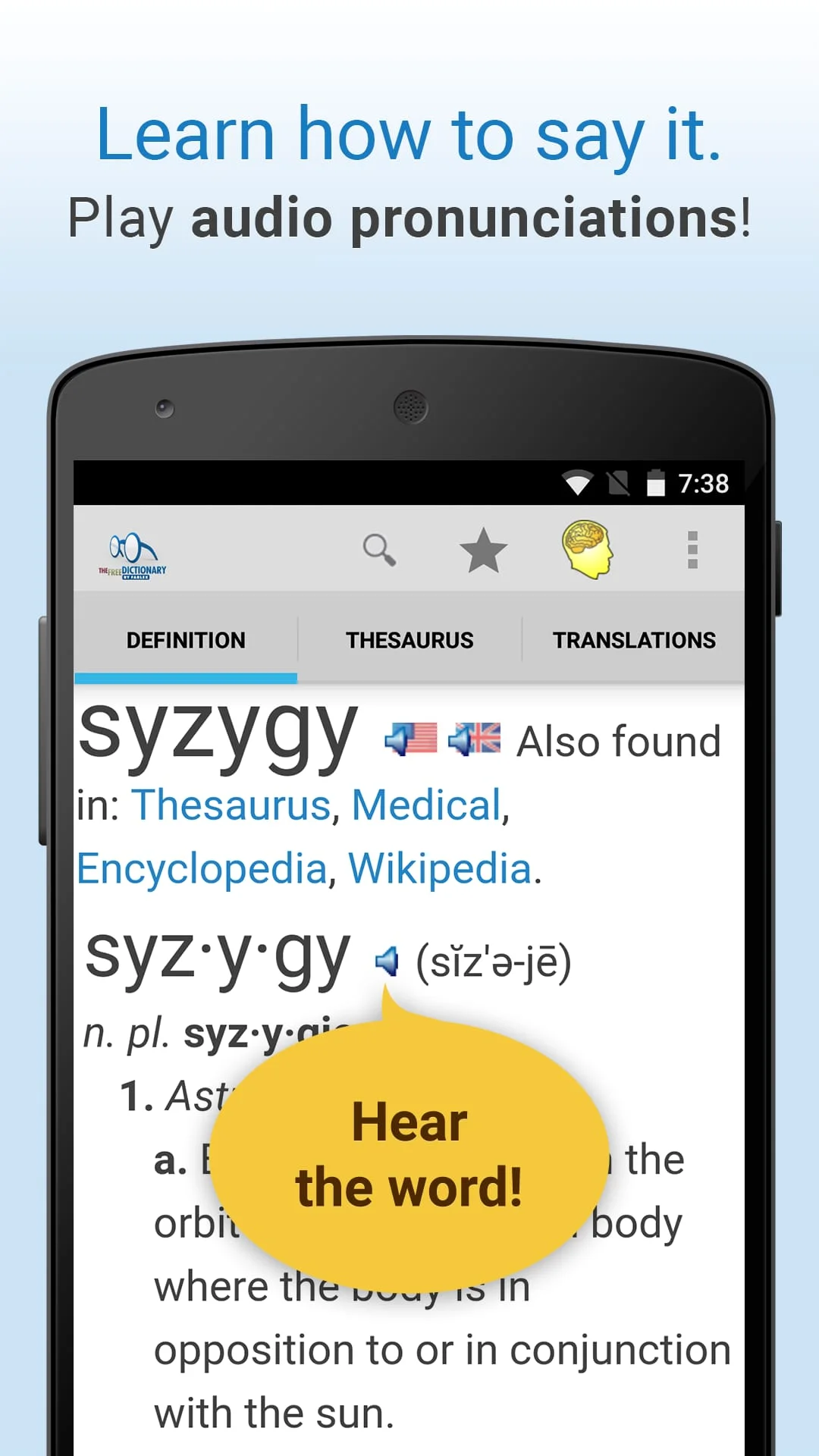 Dictionary Screenshot 3
