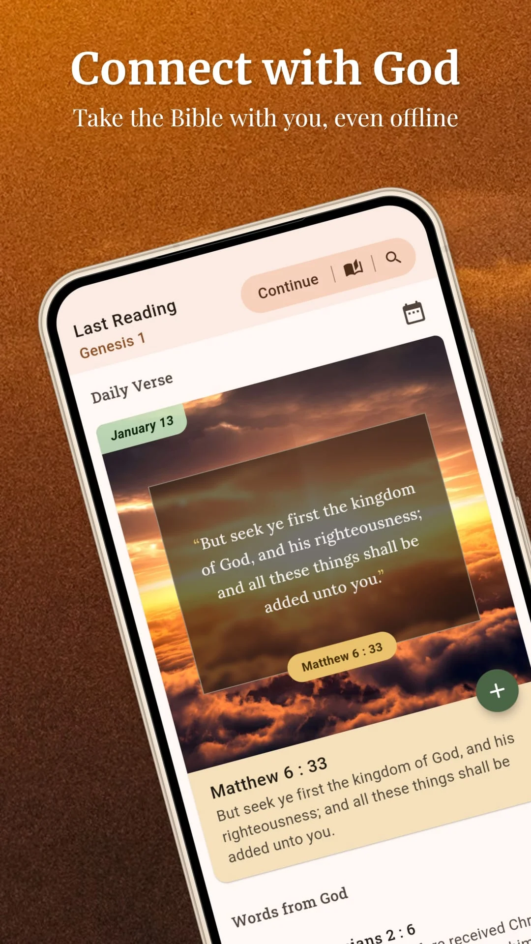 King James Bible (KJV) Screenshot 1
