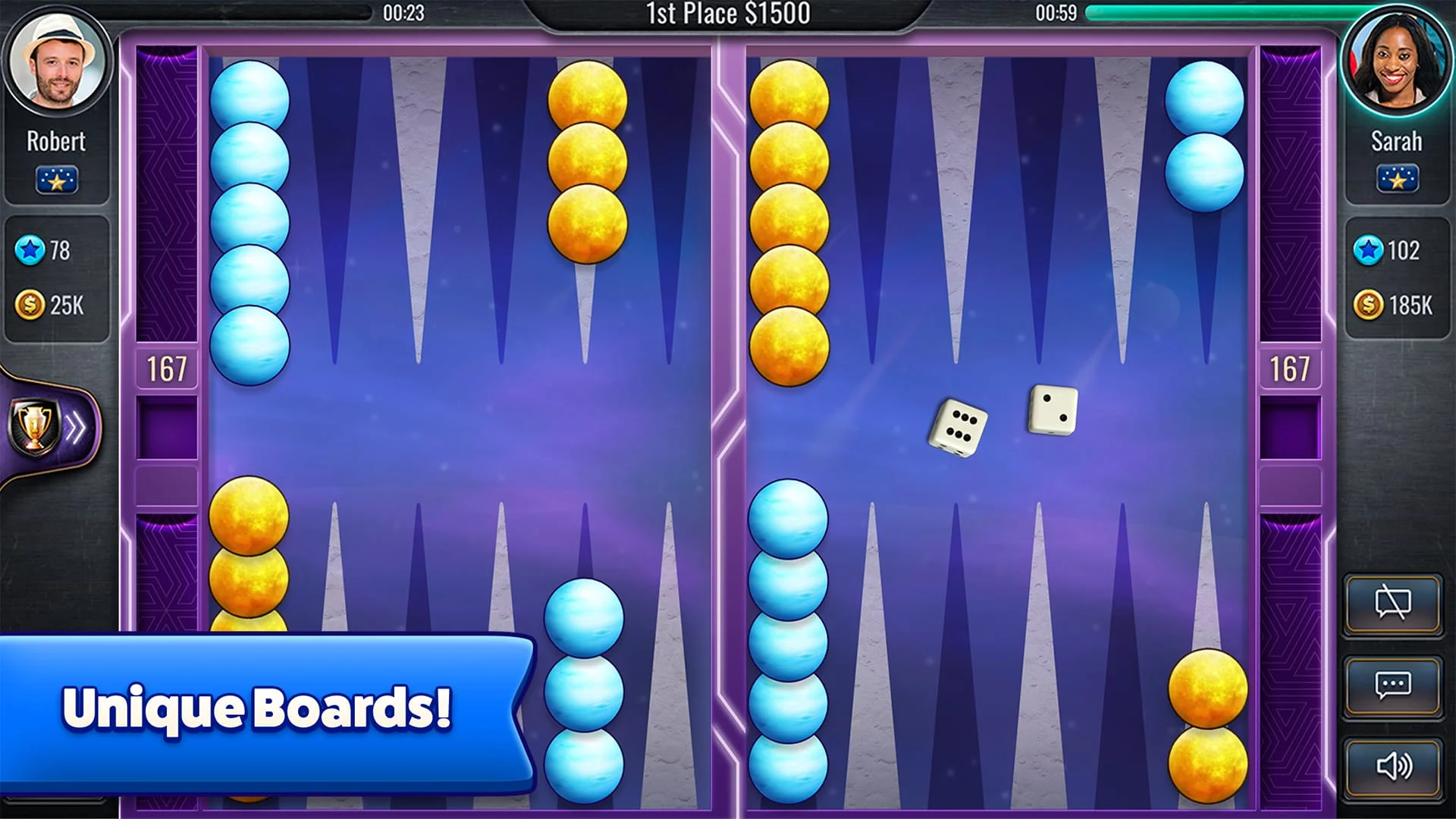 Backgammon - Lord of the Board Screenshot 2