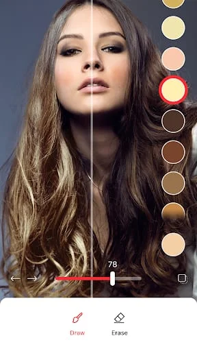 Hair Color Changer: Change you Screenshot 1