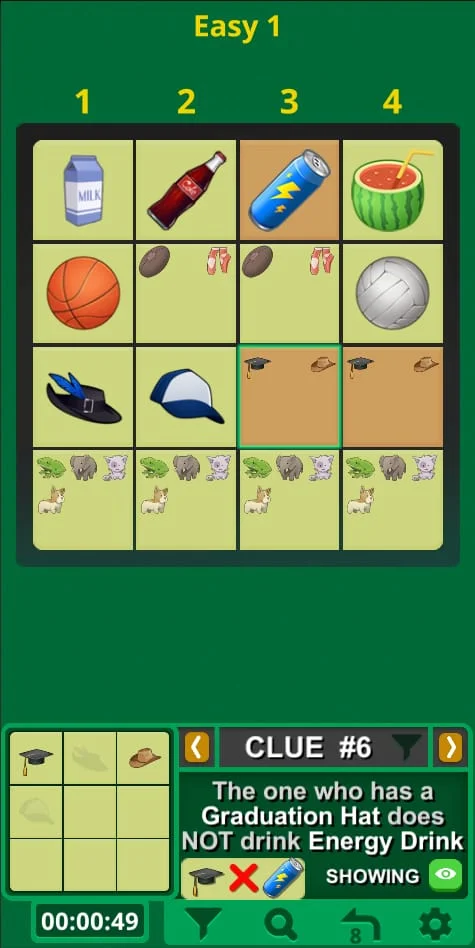 Einstein's Riddle Logic Puzzle Screenshot 1
