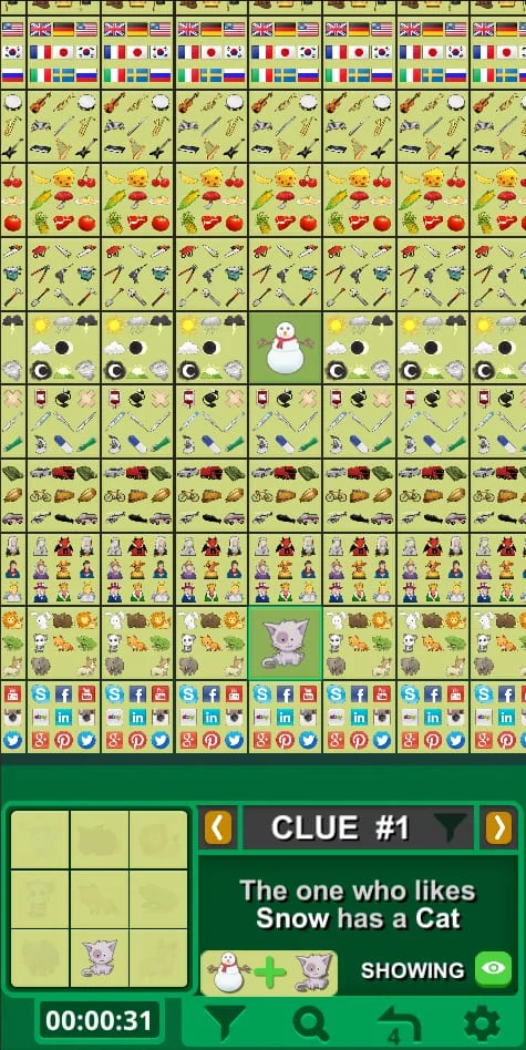 Einstein's Riddle Logic Puzzle Screenshot 3