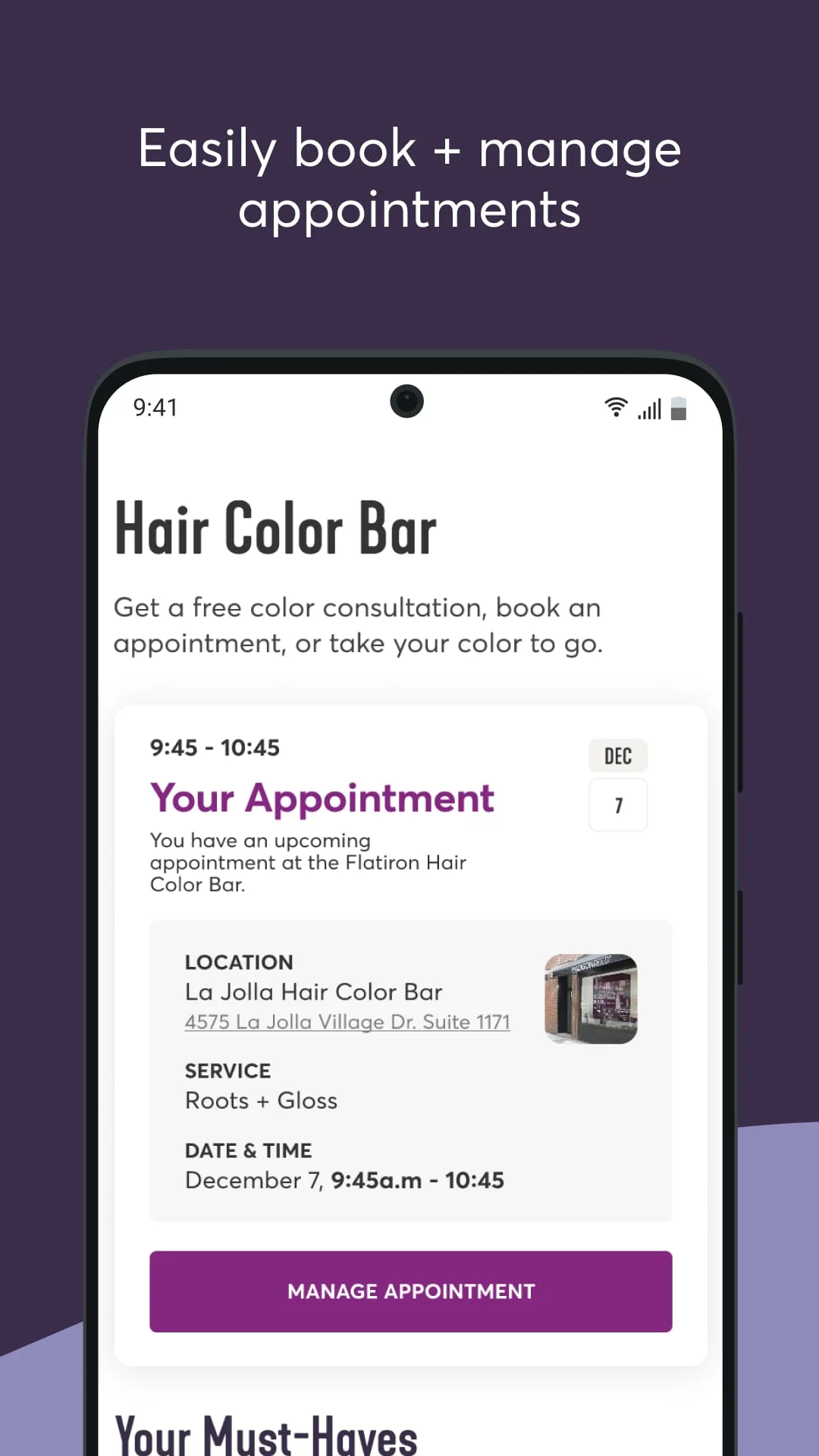 Madison Reed App - Hair Color Screenshot 3
