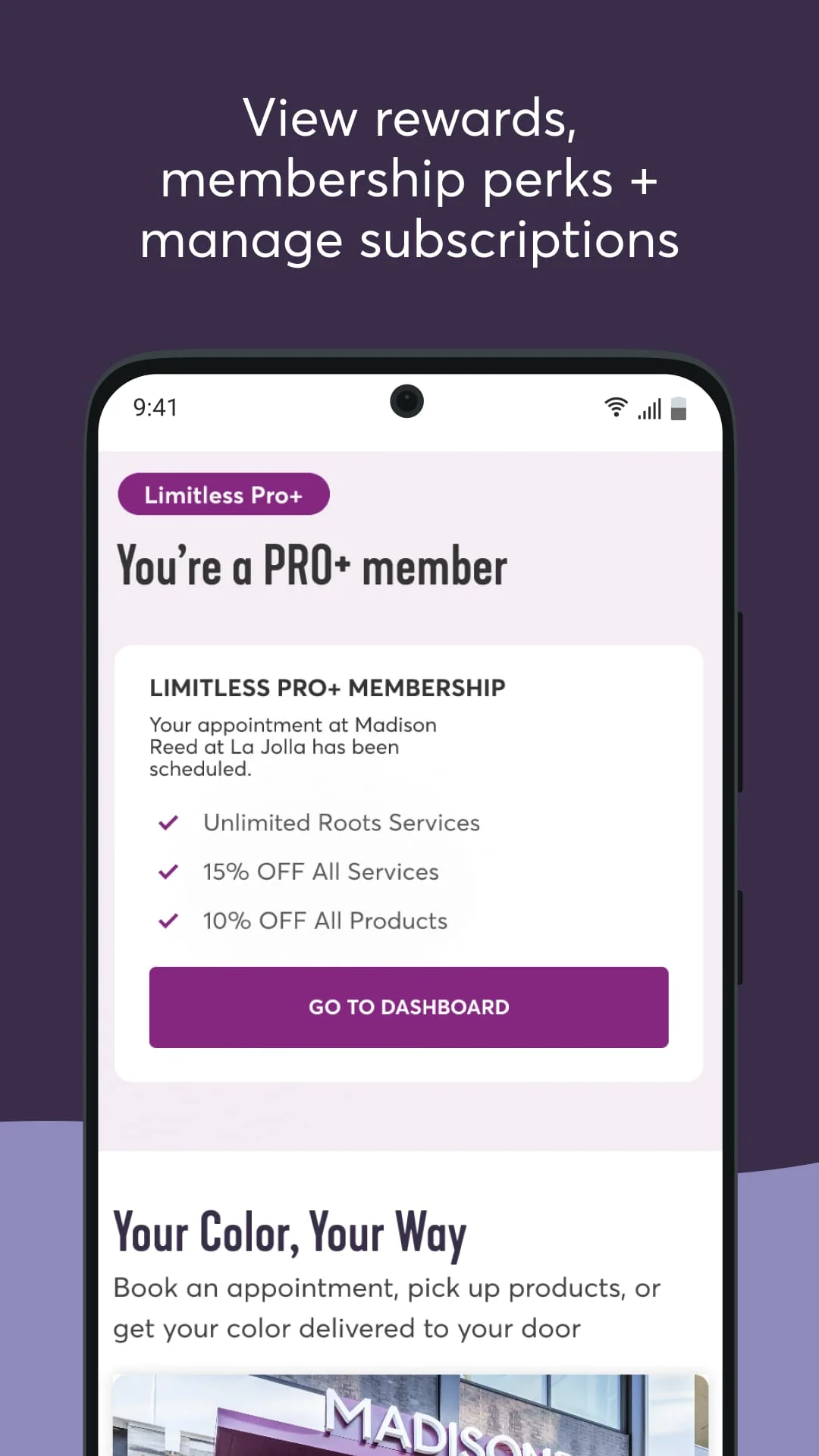 Madison Reed App - Hair Color Screenshot 4